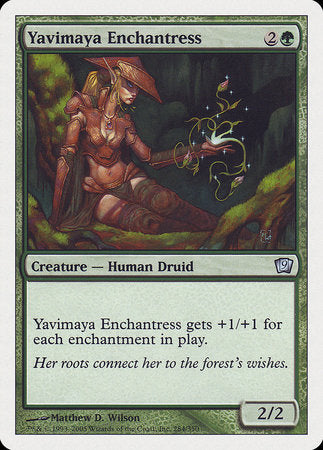 Yavimaya Enchantress [Ninth Edition] | Enigma On Main