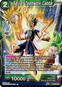 Saiyan Teamwork Cabba (Alternate Art) [P-041] | Enigma On Main