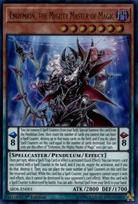 Endymion, the Mighty Master of Magic [Structure Deck: Order of the Spellcasters] [SR08-EN001] | Enigma On Main