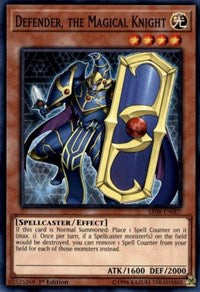 Defender, the Magical Knight [Structure Deck: Order of the Spellcasters] [SR08-EN007] | Enigma On Main
