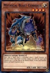 Mythical Beast Cerberus [Structure Deck: Order of the Spellcasters] [SR08-EN008] | Enigma On Main