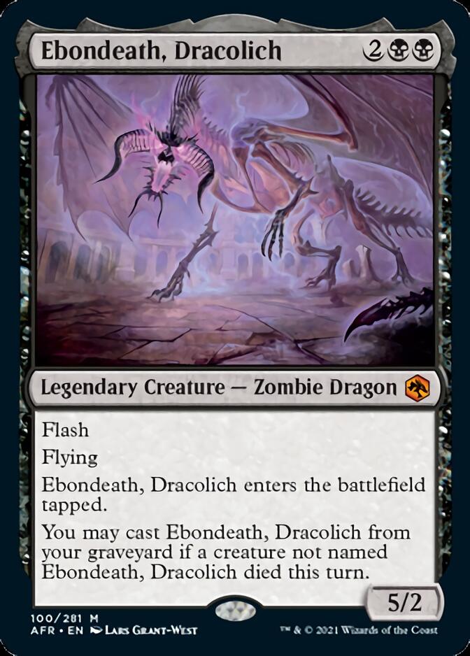 Ebondeath, Dracolich [Dungeons & Dragons: Adventures in the Forgotten Realms] | Enigma On Main