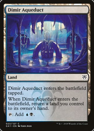 Dimir Aqueduct [GRN Guild Kit] | Enigma On Main