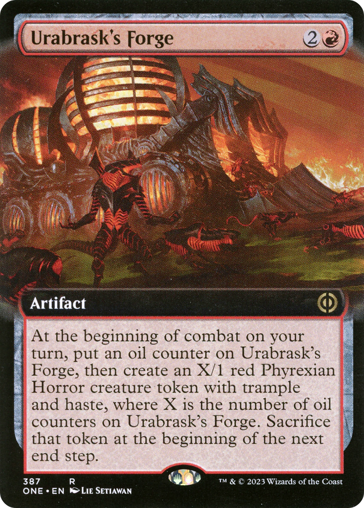 Urabrask's Forge (Extended Art) [Phyrexia: All Will Be One] | Enigma On Main