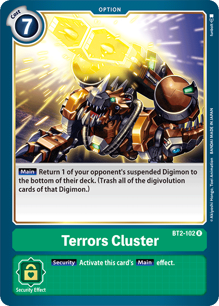 Terrors Cluster [BT2-102] [Release Special Booster Ver.1.0] | Enigma On Main