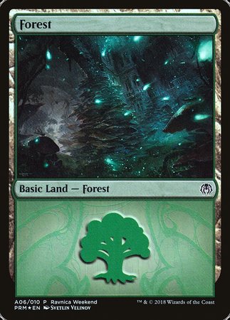 Forest - Golgari (A06) [GRN Ravnica Weekend] | Enigma On Main