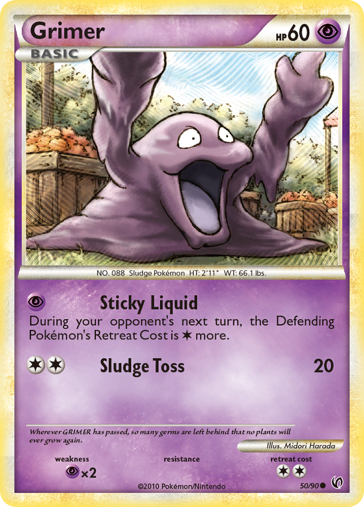 Grimer (50/90) [HeartGold & SoulSilver: Undaunted] | Enigma On Main