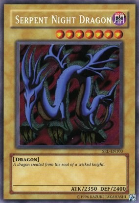 Serpent Night Dragon [SRL-EN103] Secret Rare | Enigma On Main