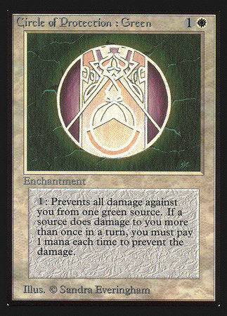 Circle of Protection: Green (IE) [Intl. Collectors’ Edition] | Enigma On Main