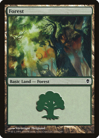 Forest (248a) [Zendikar] | Enigma On Main