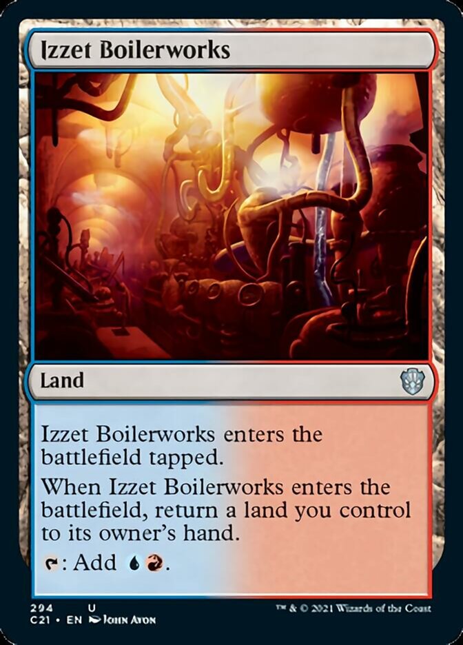Izzet Boilerworks [Commander 2021] | Enigma On Main