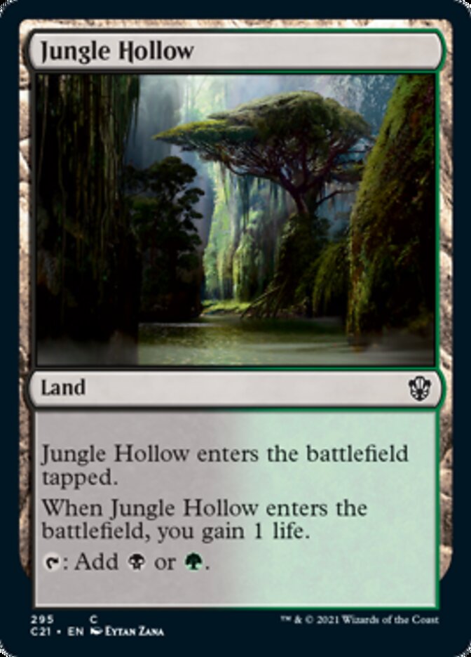 Jungle Hollow [Commander 2021] | Enigma On Main