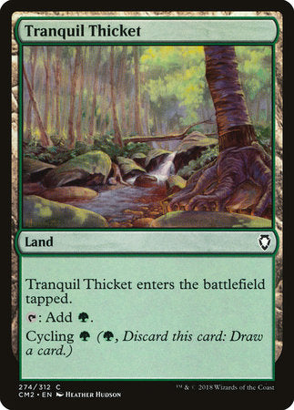 Tranquil Thicket [Commander Anthology Volume II] | Enigma On Main