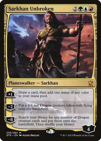 Sarkhan Unbroken [Dragons of Tarkir] | Enigma On Main