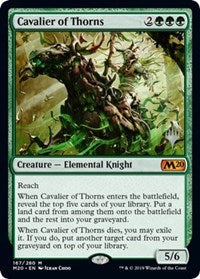 Cavalier of Thorns [Promo Pack: Core Set 2020] | Enigma On Main