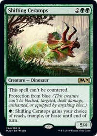 Shifting Ceratops [Promo Pack: Core Set 2020] | Enigma On Main