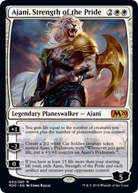 Ajani, Strength of the Pride [Promo Pack: Core Set 2020] | Enigma On Main