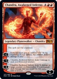 Chandra, Awakened Inferno [Promo Pack: Core Set 2020] | Enigma On Main