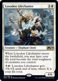 Loxodon Lifechanter [Promo Pack: Core Set 2020] | Enigma On Main