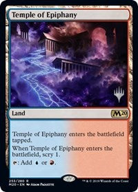 Temple of Epiphany [Promo Pack: Core Set 2020] | Enigma On Main