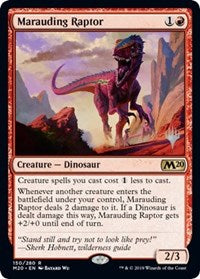 Marauding Raptor [Promo Pack: Core Set 2020] | Enigma On Main