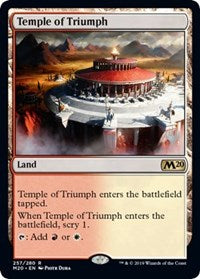 Temple of Triumph [Promo Pack: Core Set 2020] | Enigma On Main