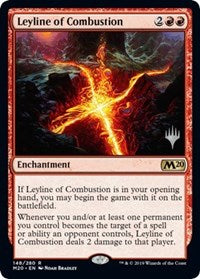 Leyline of Combustion [Promo Pack: Core Set 2020] | Enigma On Main