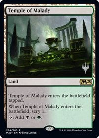 Temple of Malady [Promo Pack: Core Set 2020] | Enigma On Main