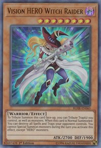 Vision HERO Witch Raider [Battles of Legend: Hero's Revenge] [BLHR-EN060] | Enigma On Main