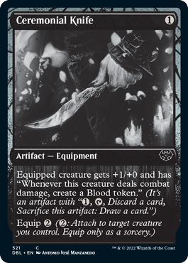 Ceremonial Knife [Innistrad: Double Feature] | Enigma On Main