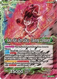 Son Goku // Kaio-Ken Son Goku, Training Complete [BT7-050] | Enigma On Main