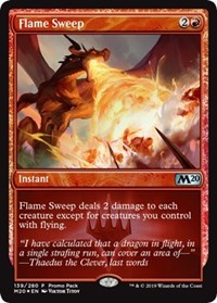 Flame Sweep [Promo Pack: Core Set 2020] | Enigma On Main