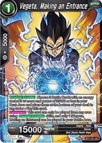 Vegeta, Making an Entrance [BT7-101] | Enigma On Main