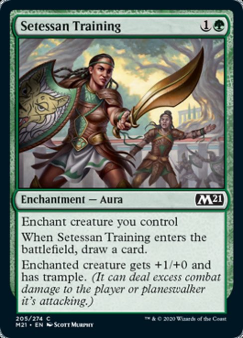 Setessan Training [Core Set 2021] | Enigma On Main