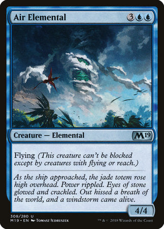 Air Elemental [Core Set 2019] | Enigma On Main