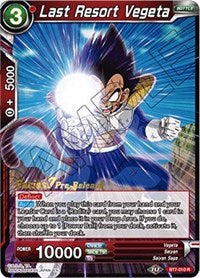 Last Resort Vegeta (Assault of the Saiyans) [BT7-010_PR] | Enigma On Main