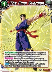 The Final Guardian (Assault of the Saiyans) [BT7-024_PR] | Enigma On Main
