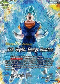 Son Goku & Vegeta // SSB Vegito, Energy Eruption (Assault of the Saiyans) [BT7-025_PR] | Enigma On Main