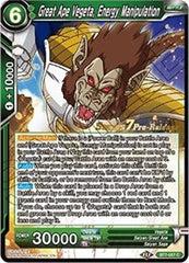 Great Ape Vegeta, Energy Manipulation (Assault of the Saiyans) [BT7-057_PR] | Enigma On Main