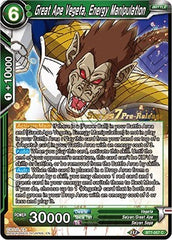 Great Ape Vegeta, Energy Manipulation (Assault of the Saiyans) [BT7-057_PR] | Enigma On Main