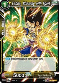 Cabba, Brimming with Spirit (Assault of the Saiyans) [BT7-082_PR] | Enigma On Main