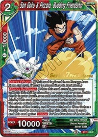 Son Goku & Piccolo, Budding Friendship (Assault of the Saiyans) [BT7-112_PR] | Enigma On Main