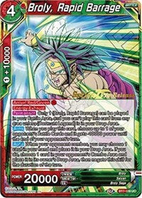 Broly, Rapid Barrage (Assault of the Saiyans) [BT7-116_PR] | Enigma On Main