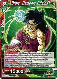 Broly, Demonic Origins (Assault of the Saiyans) [BT7-117_PR] | Enigma On Main