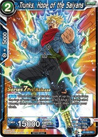 Trunks, Hope of the Saiyans (Alt Art) (Assault of the Saiyans) [P-135] | Enigma On Main