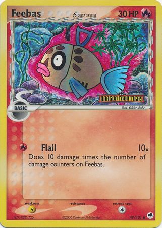 Feebas (49/101) (Delta Species) (Stamped) [EX: Dragon Frontiers] | Enigma On Main