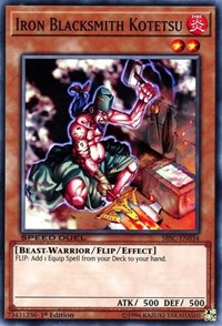 Iron Blacksmith Kotetsu [Speed Duel: Scars of Battle] [SBSC-EN034] | Enigma On Main