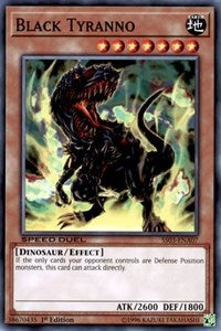 Black Tyranno [Speed Duel Decks: Ultimate Predators] [SS03-ENA07] | Enigma On Main