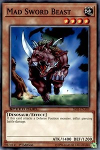 Mad Sword Beast [Speed Duel Decks: Ultimate Predators] [SS03-ENA09] | Enigma On Main