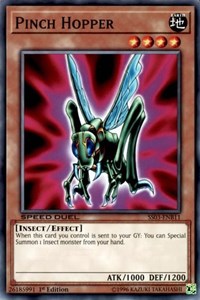 Pinch Hopper [Speed Duel Decks: Ultimate Predators] [SS03-ENB11] | Enigma On Main